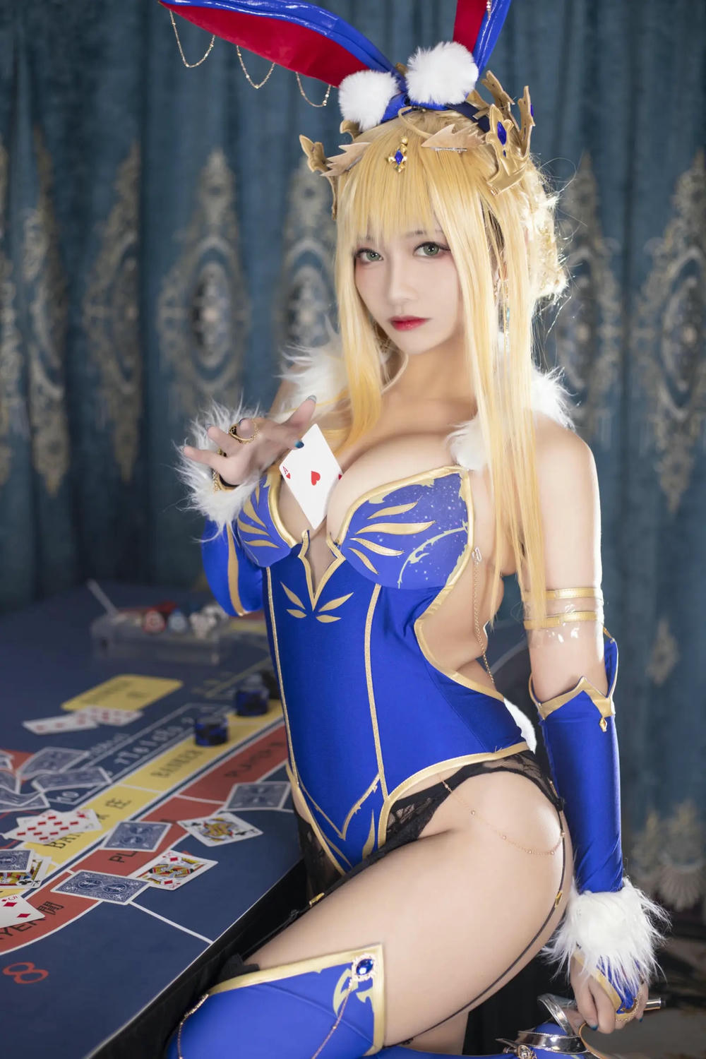 图片[5]-洛璃LoLiSAMA FGO 白槍呆兔女郎【57P】 – COSPLAY-御萝部落