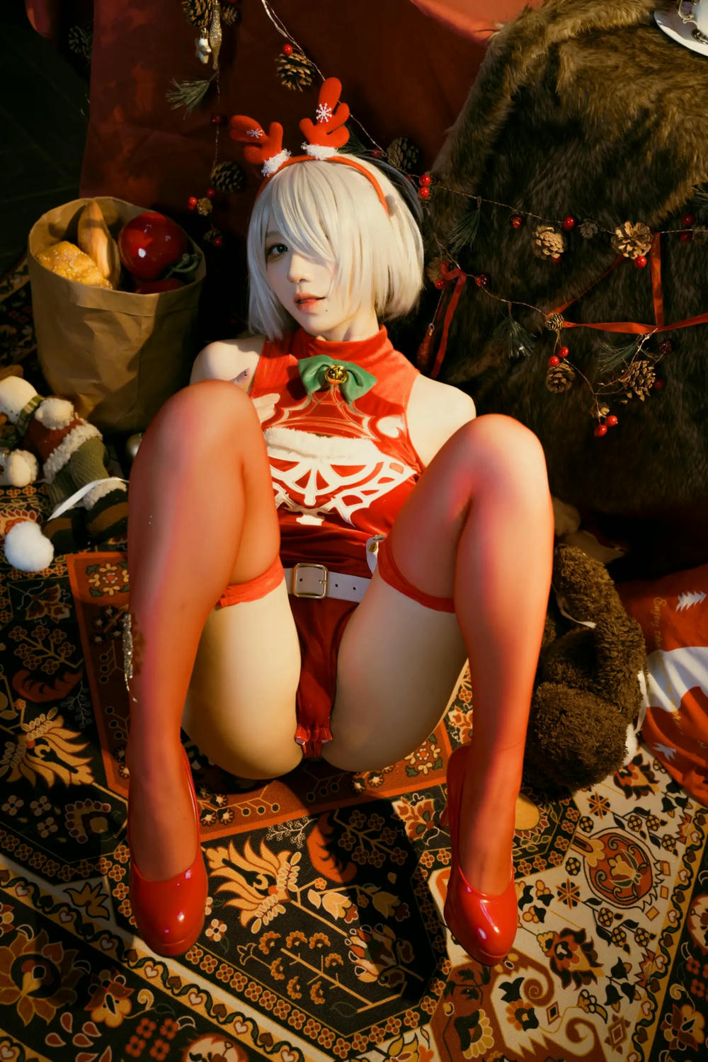 图片[14]-九曲Jean 尼爾·機械紀元 2B聖誕【40P】 – COSPLAY-御萝部落