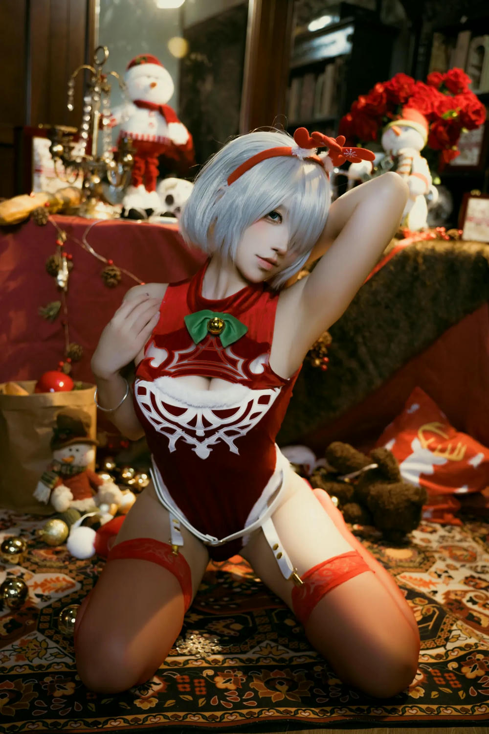 图片[20]-九曲Jean 尼爾·機械紀元 2B聖誕【40P】 – COSPLAY-御萝部落