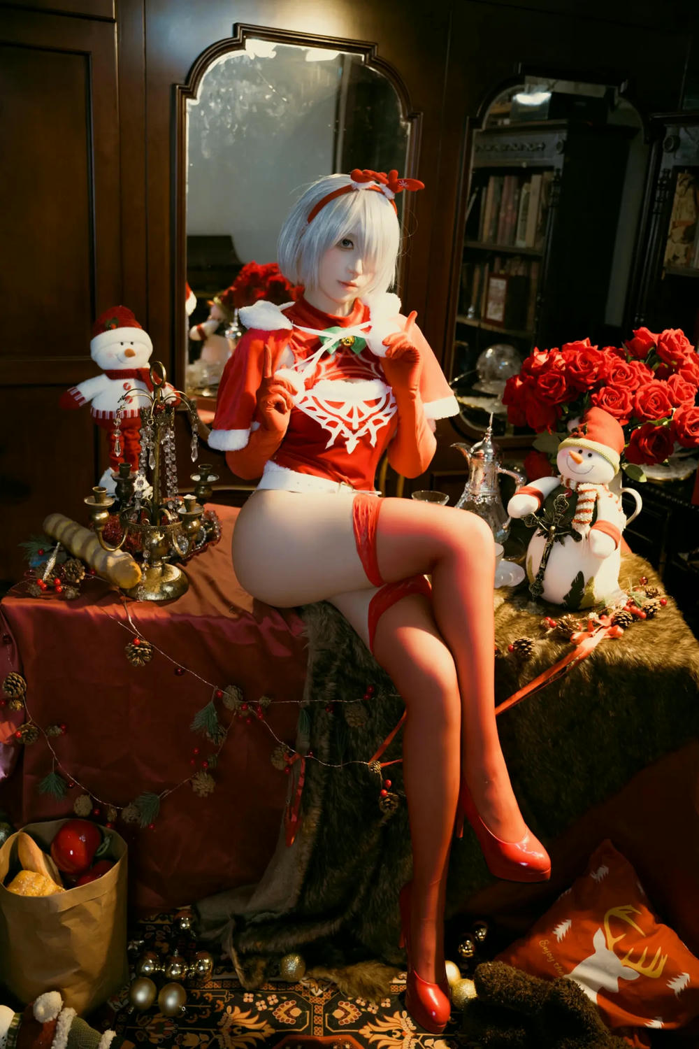 图片[29]-九曲Jean 尼爾·機械紀元 2B聖誕【40P】 – COSPLAY-御萝部落