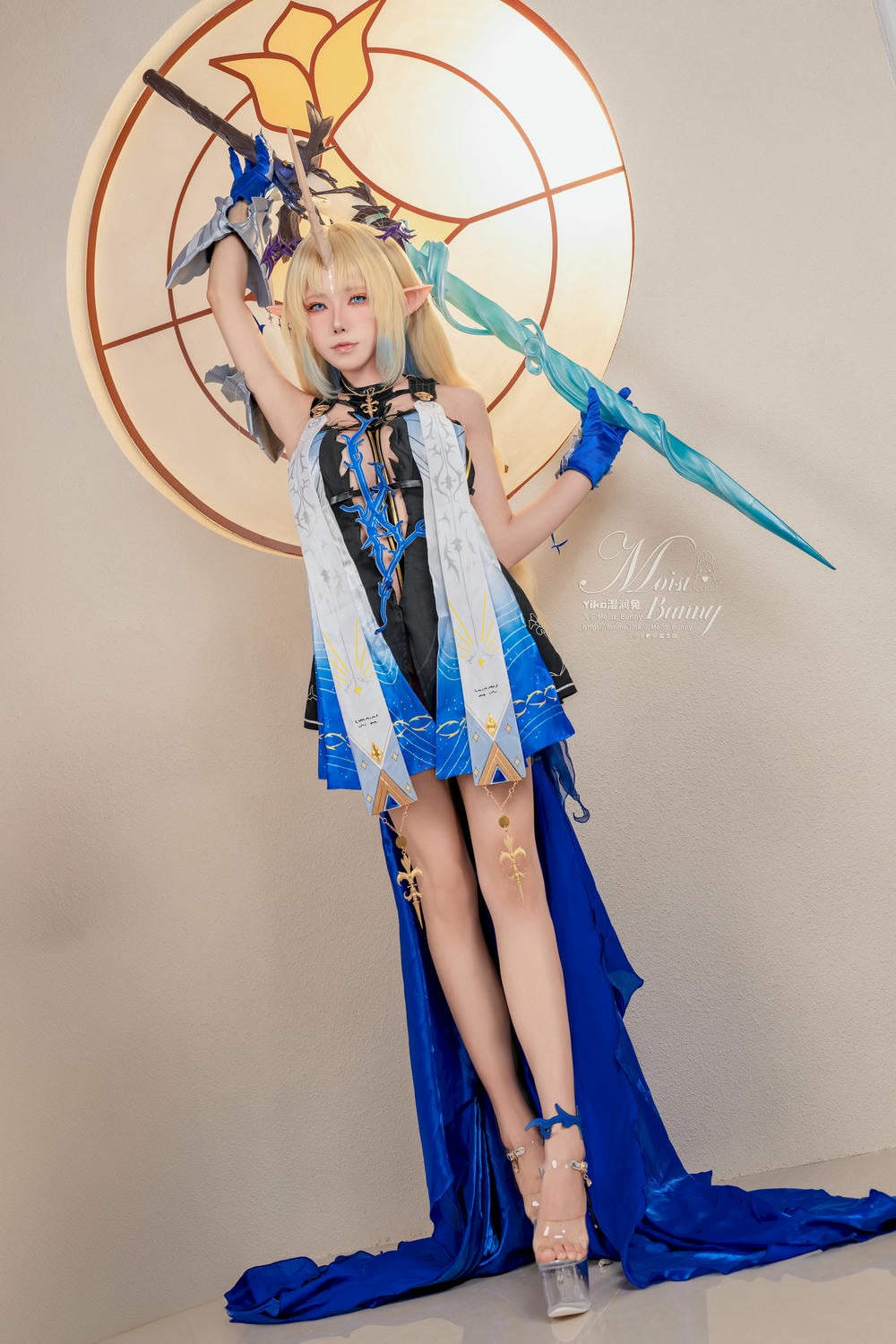 图片[8]-咬一口兔娘 – 鳶尾 鳴潮【54P】 – COSPLAY-御萝部落