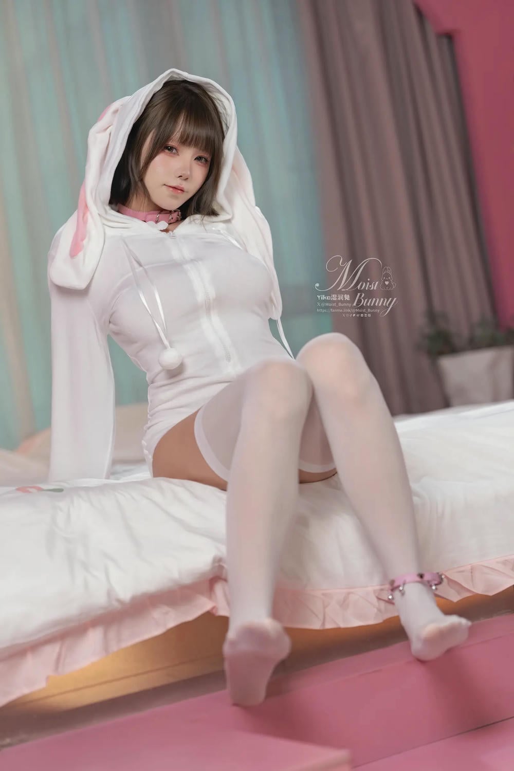 咬一口兔娘 - 雪絨兔 【32P】 - COSPLAY-御萝部落