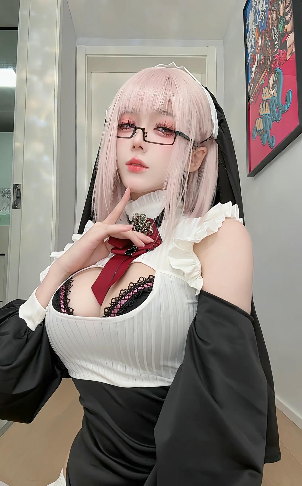 图片[14]-九言 – 修女2 【23P】 – COSPLAY-御萝部落