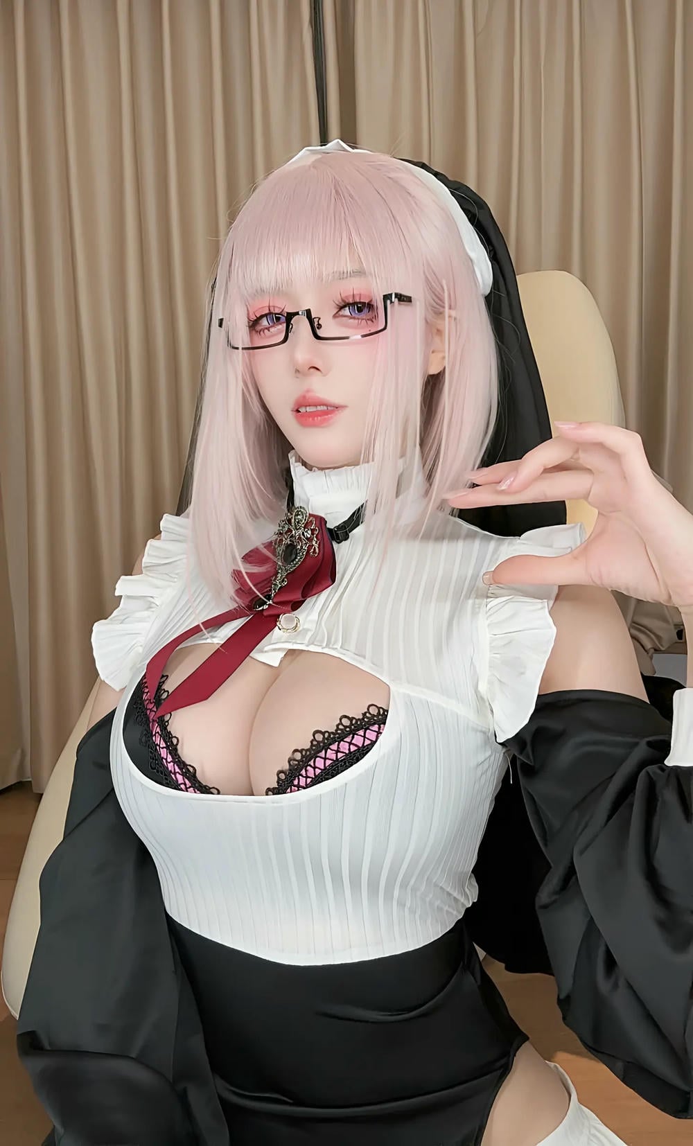 图片[21]-九言 – 修女2 【23P】 – COSPLAY-御萝部落