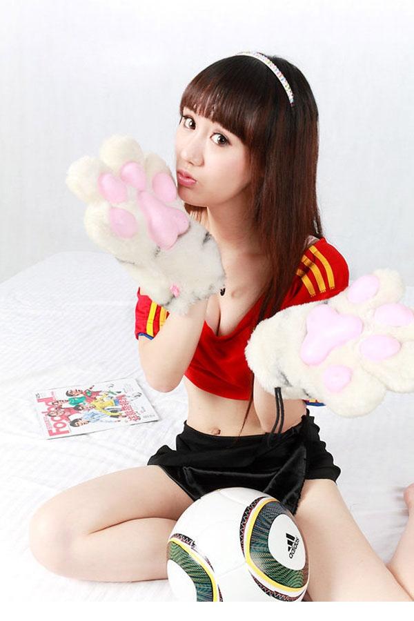 身材超棒的足球宝贝唯美私房8