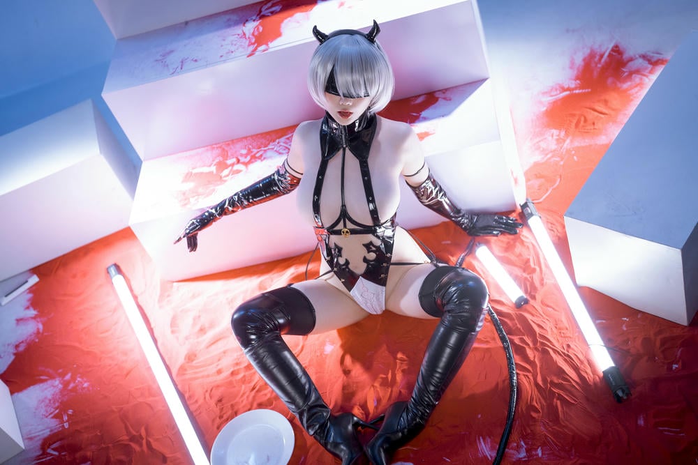 图片[48]-星之遲遲 – 年8月計劃F 尼爾：機械紀元 2B 同人【66P】 – COSPLAY-御萝部落
