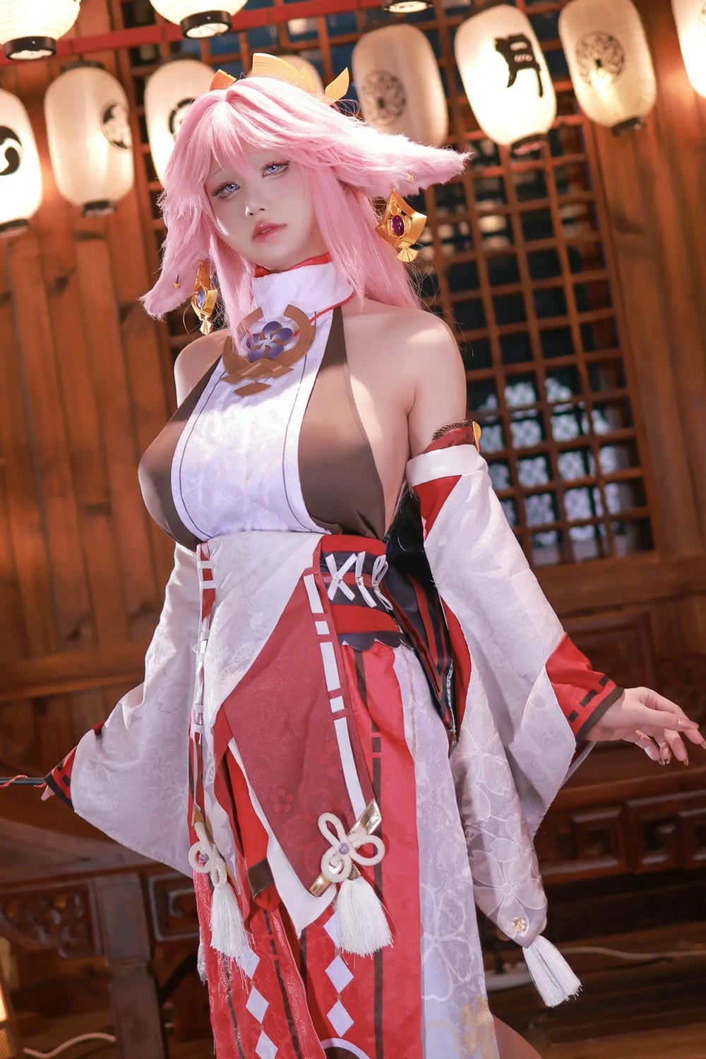 图片[59]-桜滿三時 八重神子【89P】 – COSPLAY-御萝部落