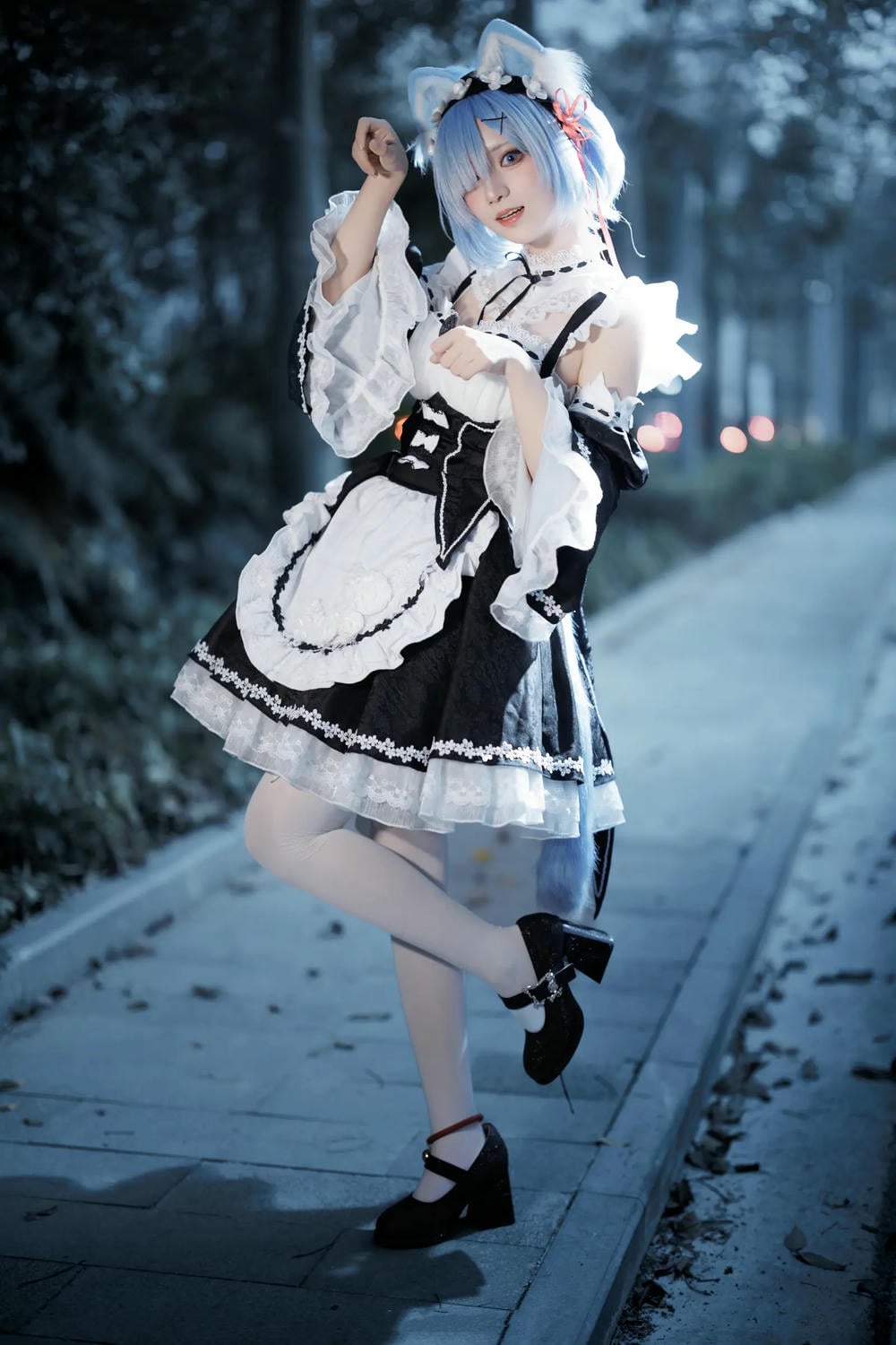 图片[67]-花柒hana 螢火蟲動漫嘉年華 貓貓蕾姆【107P】 – COSPLAY-御萝部落