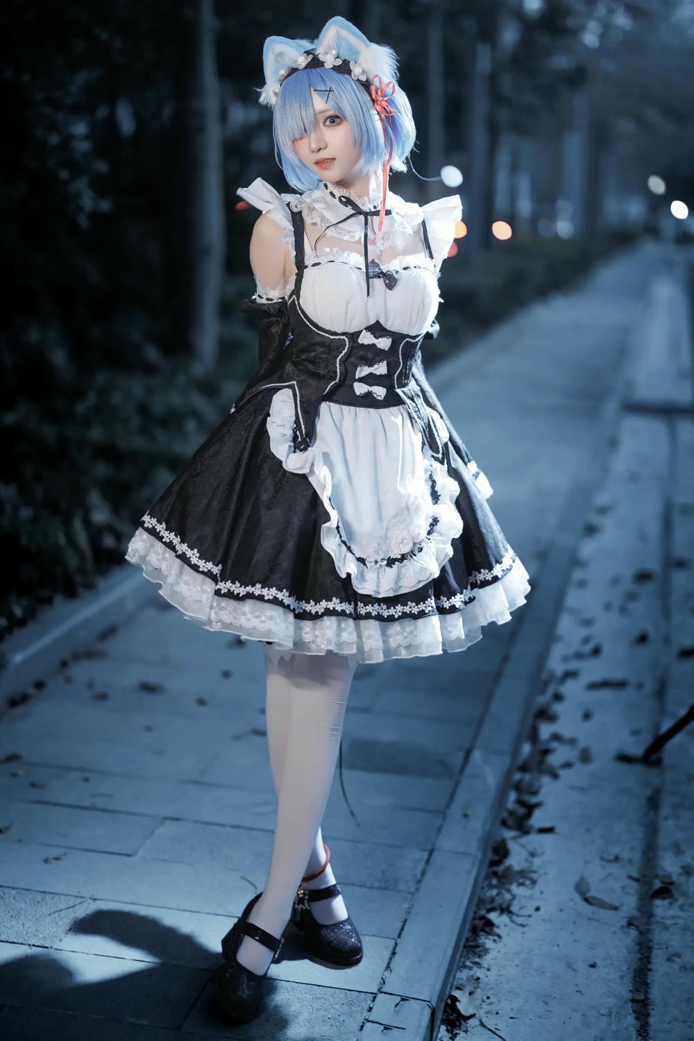 图片[74]-花柒hana 螢火蟲動漫嘉年華 貓貓蕾姆【107P】 – COSPLAY-御萝部落