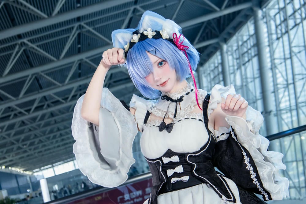 图片[79]-花柒hana 螢火蟲動漫嘉年華 貓貓蕾姆【107P】 – COSPLAY-御萝部落