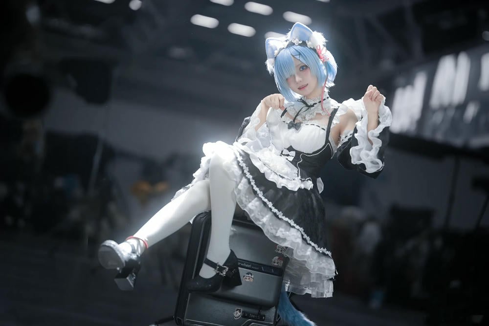 图片[89]-花柒hana 螢火蟲動漫嘉年華 貓貓蕾姆【107P】 – COSPLAY-御萝部落