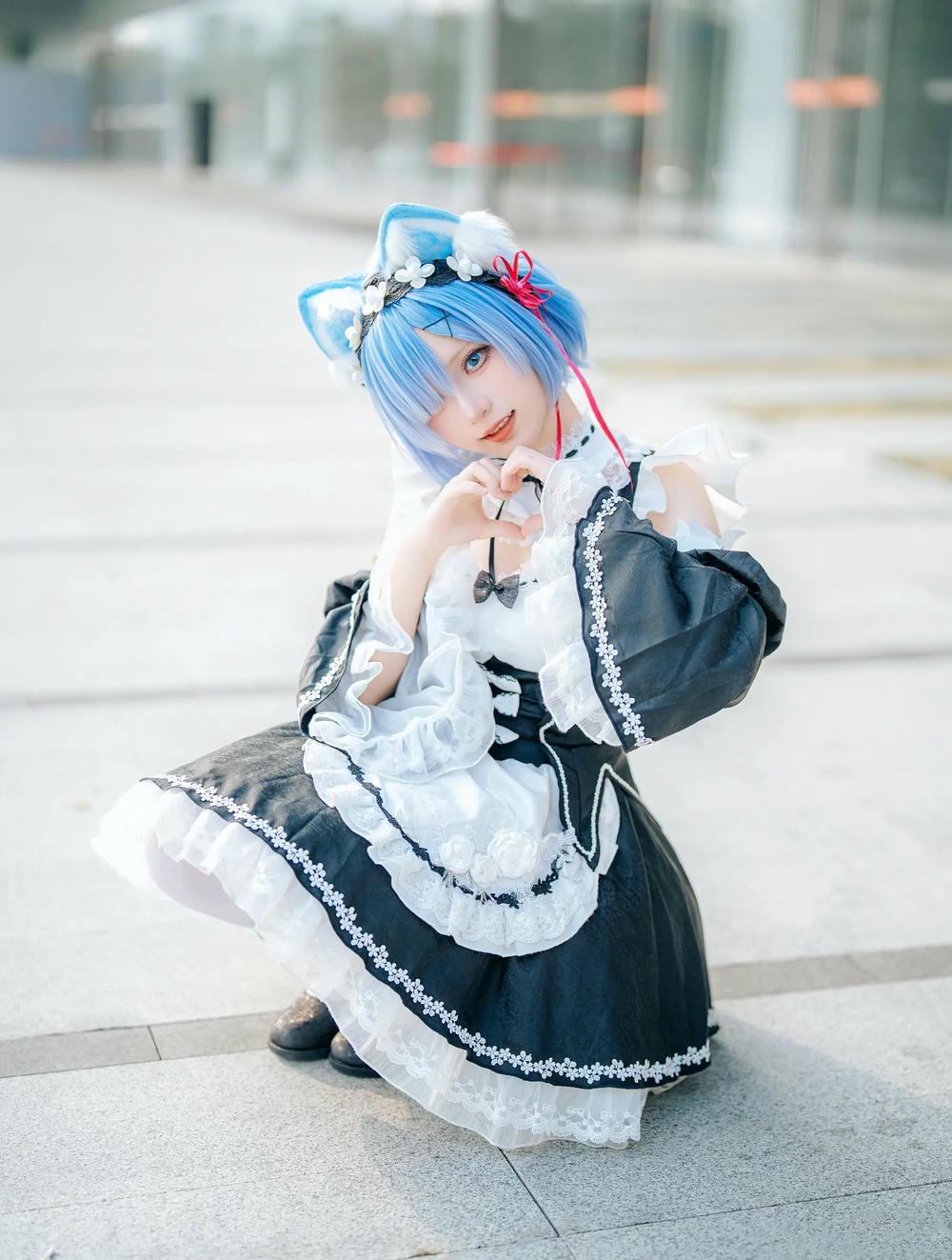 图片[94]-花柒hana 螢火蟲動漫嘉年華 貓貓蕾姆【107P】 – COSPLAY-御萝部落