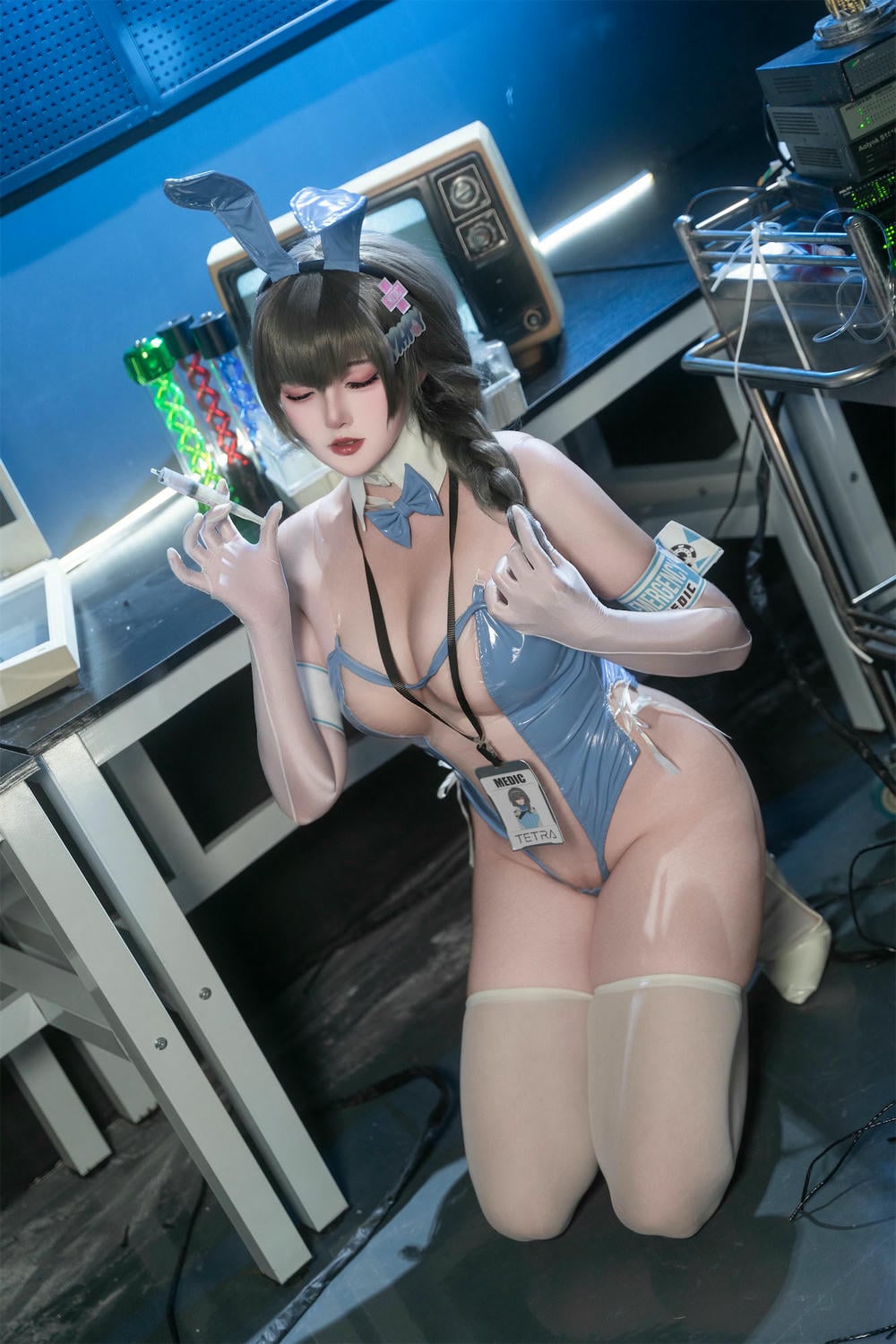 图片[25]-Natsuko夏夏子 – 勝利女神：妮姬 梅裏 醫療兔 – COSPLAY-御萝部落