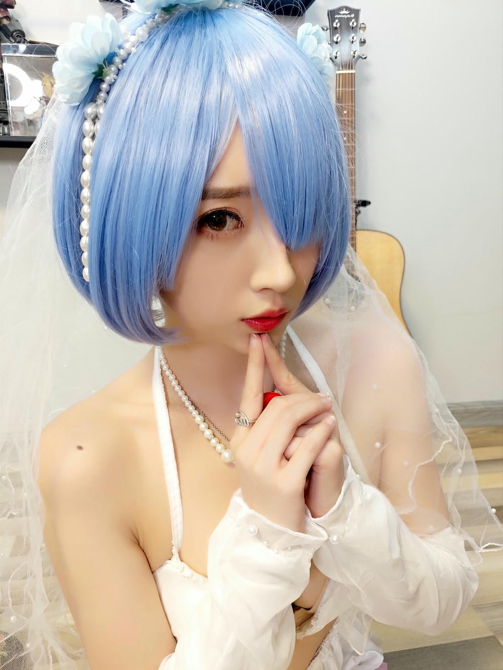 图片[2]-小女巫露娜《雷姆婚紗》【29P】 – COSPLAY-御萝部落