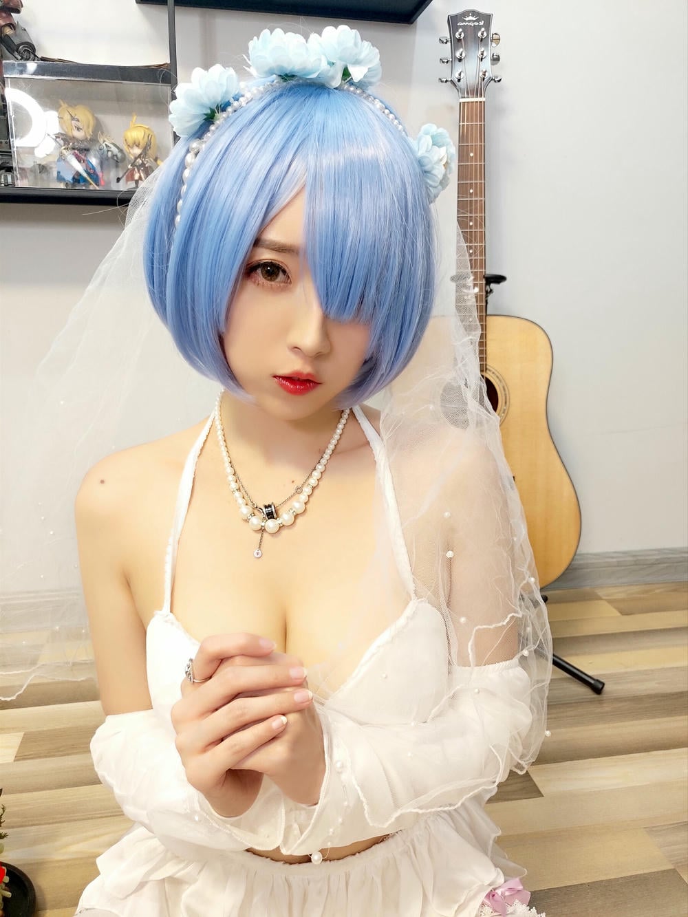 图片[4]-小女巫露娜《雷姆婚紗》【29P】 – COSPLAY-御萝部落
