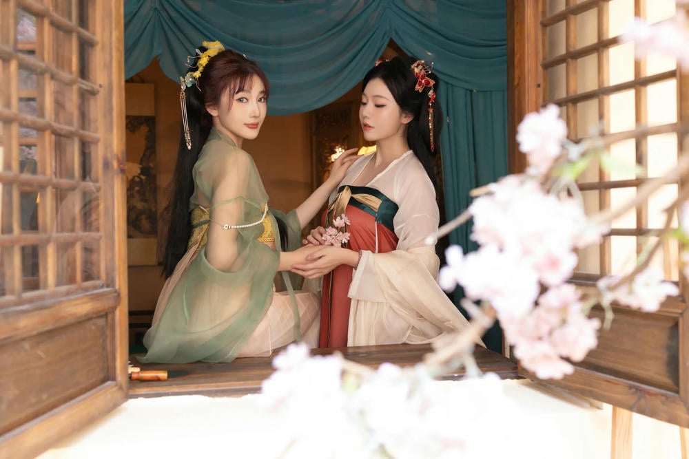 图片[27]-陸萱萱 安然anran 閨蜜古裝【105P】 – COSPLAY-御萝部落