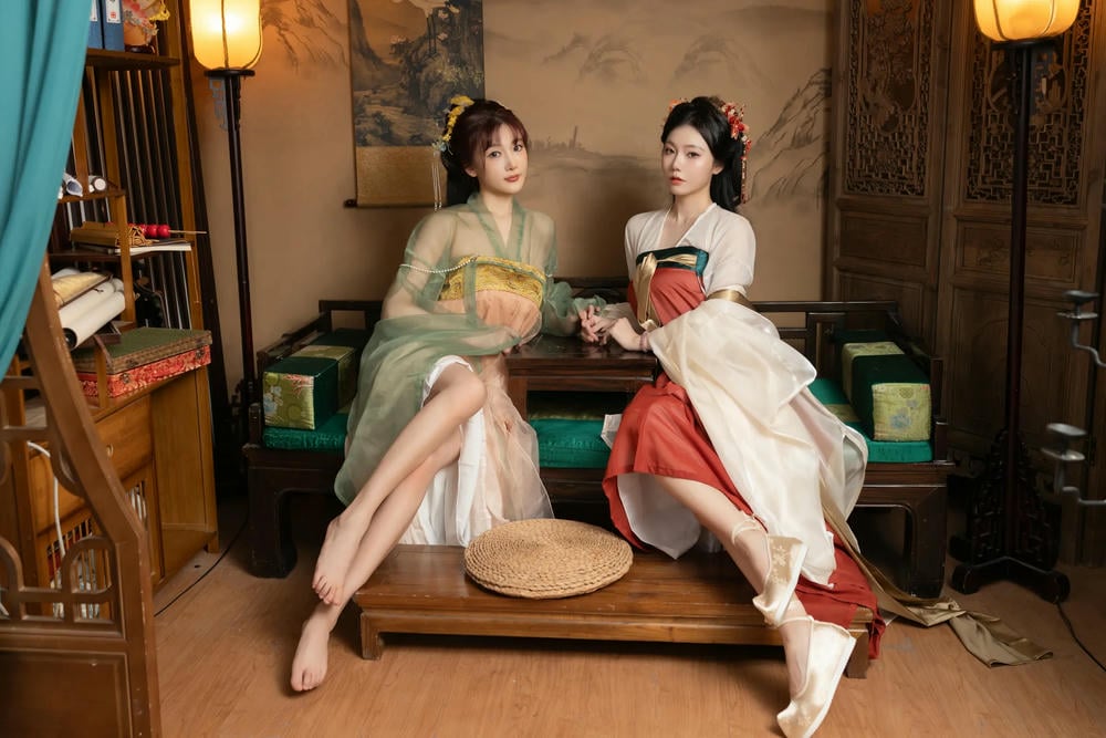 图片[37]-陸萱萱 安然anran 閨蜜古裝【105P】 – COSPLAY-御萝部落