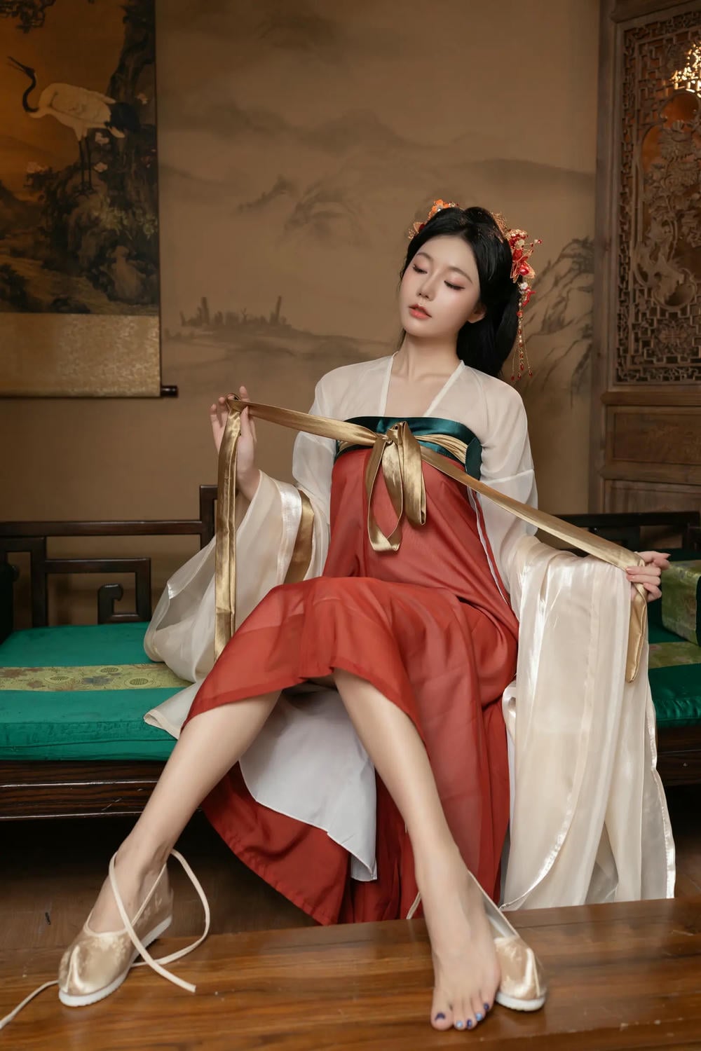 图片[42]-陸萱萱 安然anran 閨蜜古裝【105P】 – COSPLAY-御萝部落