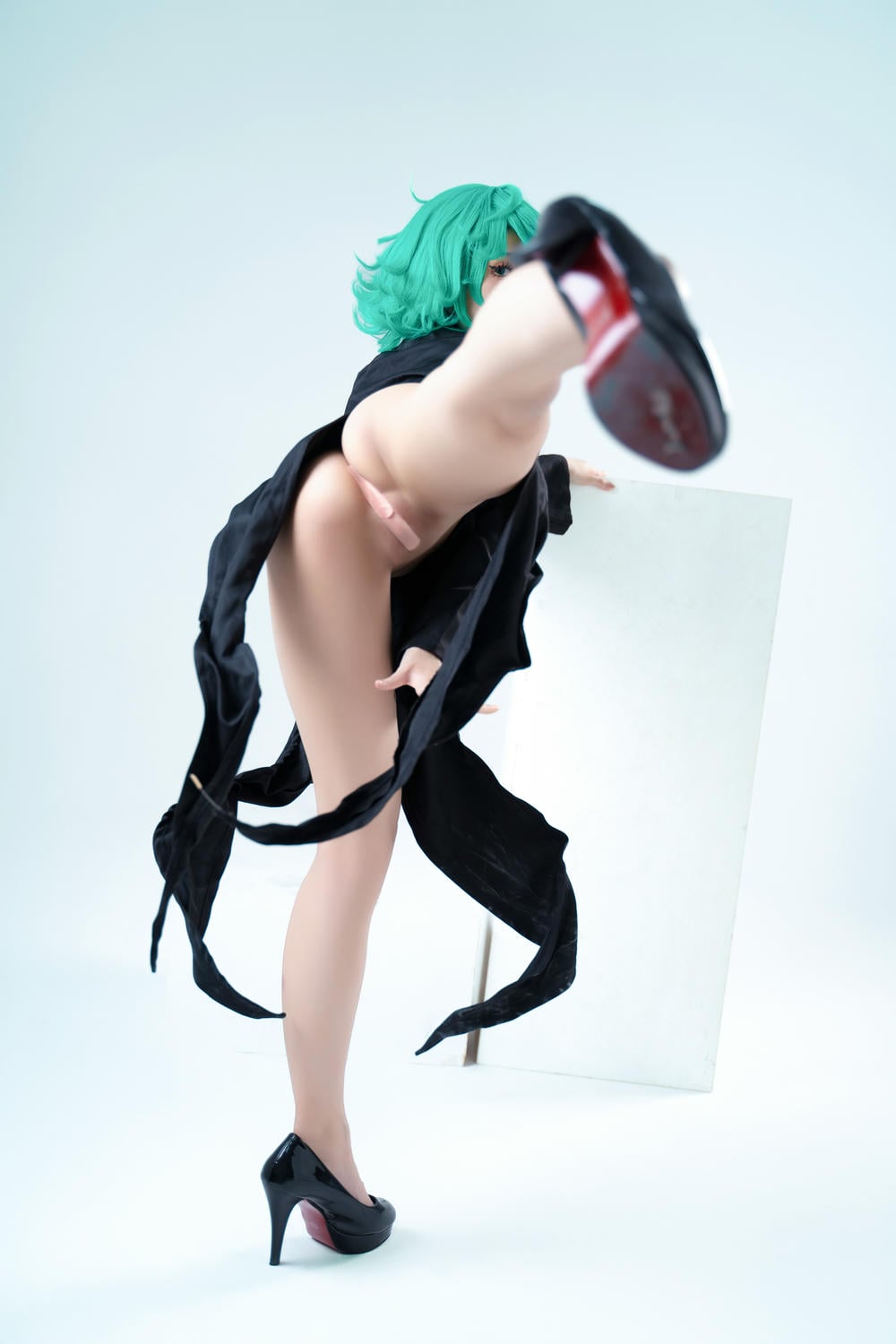 图片[7]-PoppaChan cosplay Tatsumaki – One-Punch Man【128P】 – COSPLAY-御萝部落