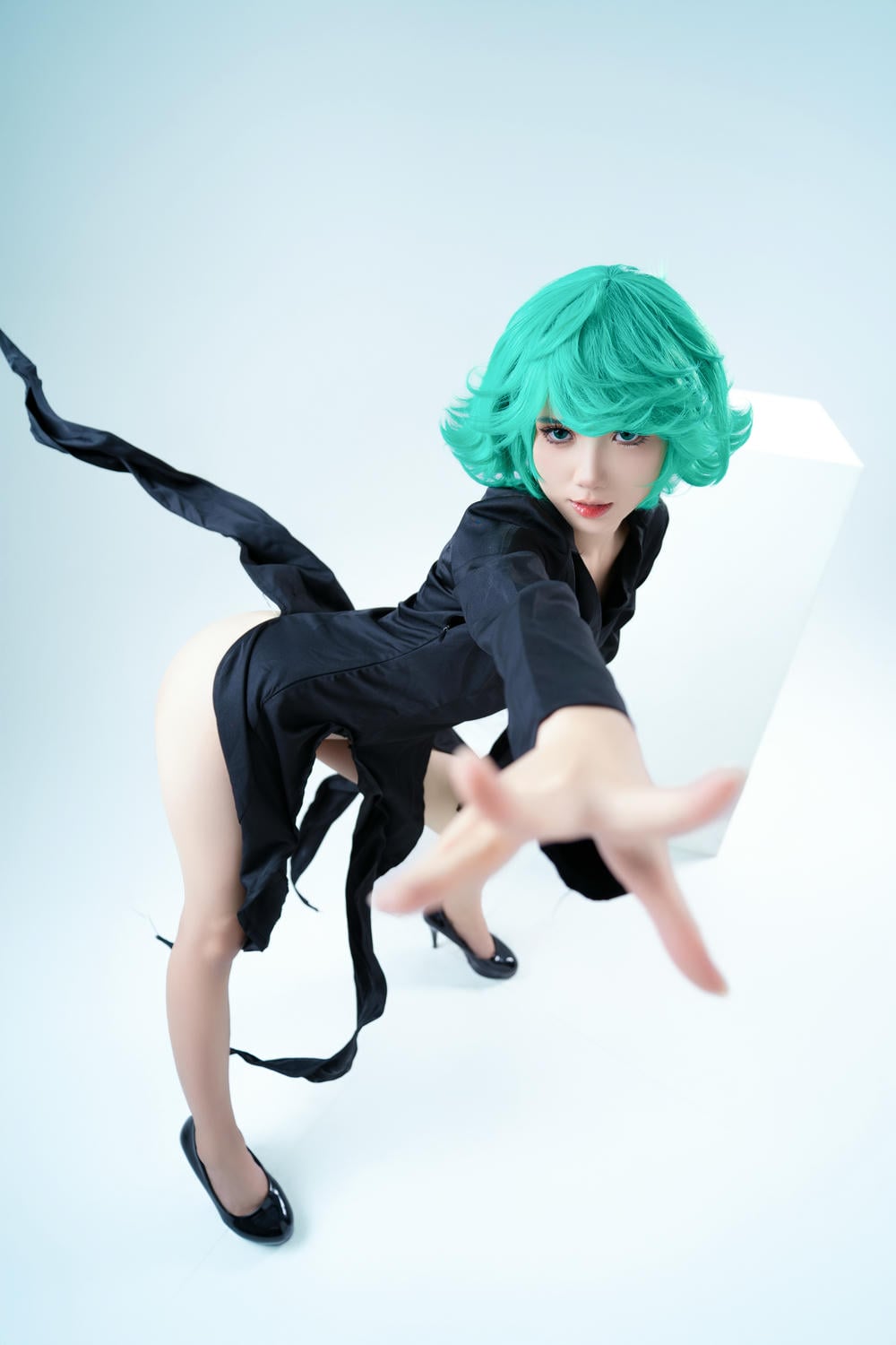 图片[5]-PoppaChan cosplay Tatsumaki – One-Punch Man【128P】 – COSPLAY-御萝部落