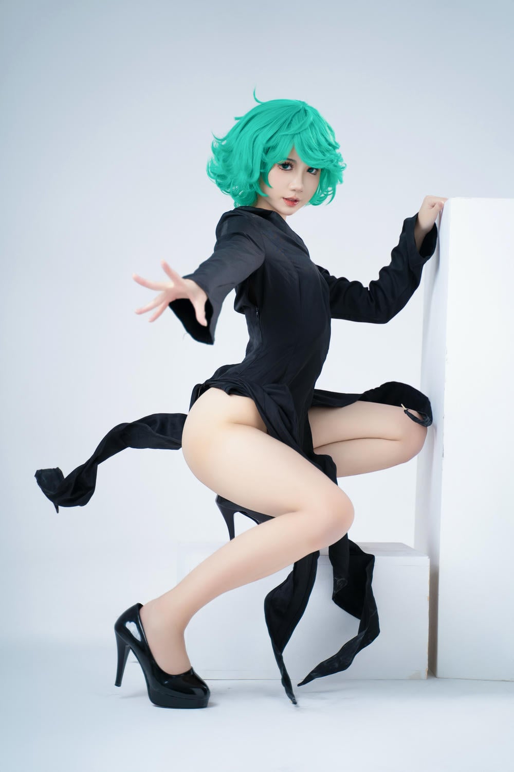 图片[26]-PoppaChan cosplay Tatsumaki – One-Punch Man【128P】 – COSPLAY-御萝部落