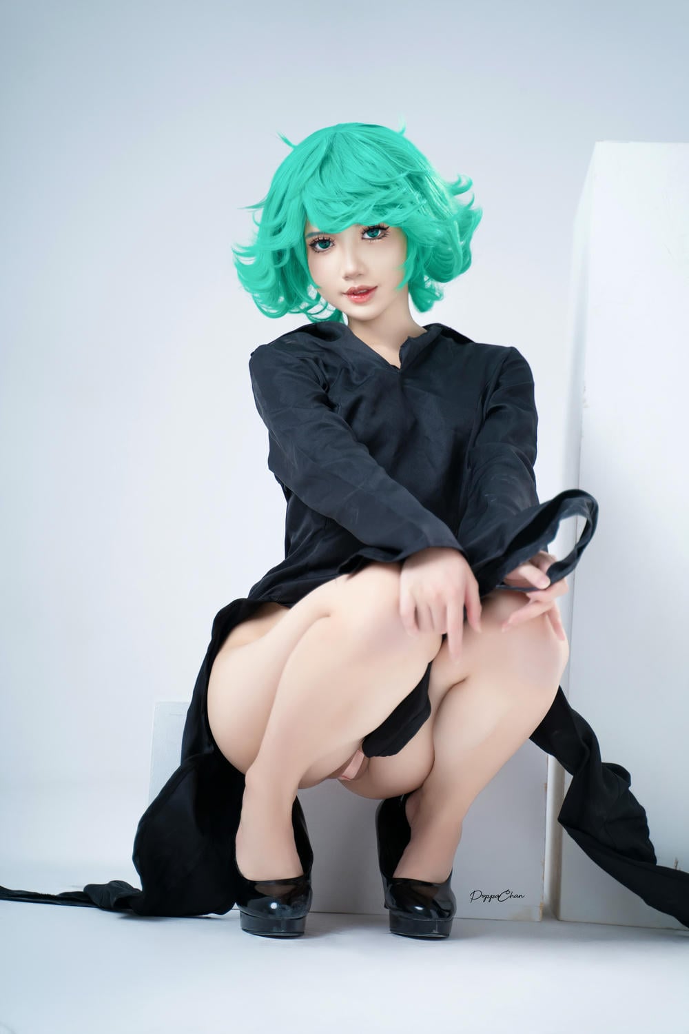 图片[29]-PoppaChan cosplay Tatsumaki – One-Punch Man【128P】 – COSPLAY-御萝部落