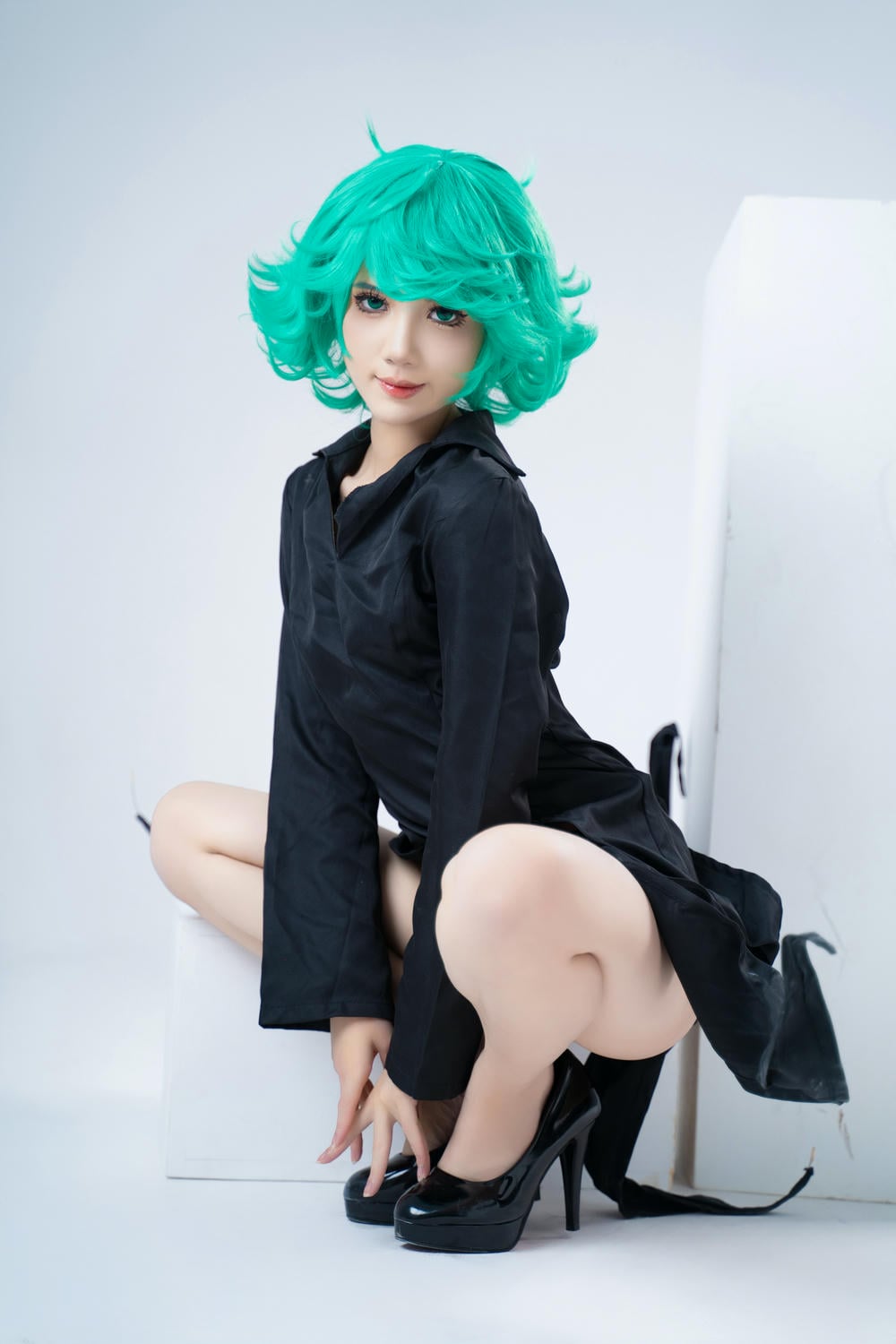 图片[34]-PoppaChan cosplay Tatsumaki – One-Punch Man【128P】 – COSPLAY-御萝部落