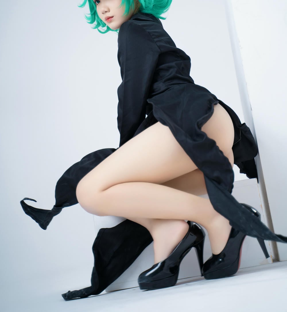图片[33]-PoppaChan cosplay Tatsumaki – One-Punch Man【128P】 – COSPLAY-御萝部落