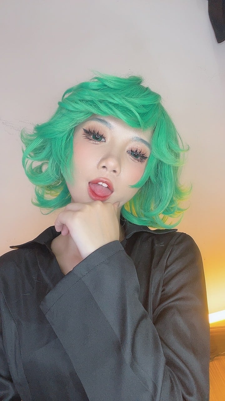 图片[73]-PoppaChan cosplay Tatsumaki – One-Punch Man【128P】 – COSPLAY-御萝部落