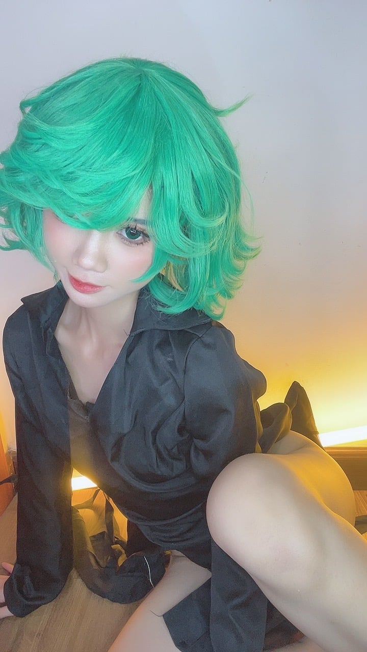 图片[99]-PoppaChan cosplay Tatsumaki – One-Punch Man【128P】 – COSPLAY-御萝部落