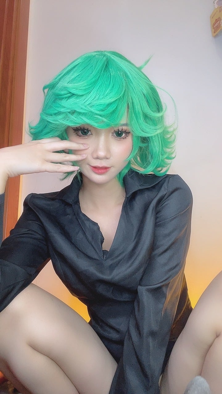 图片[103]-PoppaChan cosplay Tatsumaki – One-Punch Man【128P】 – COSPLAY-御萝部落