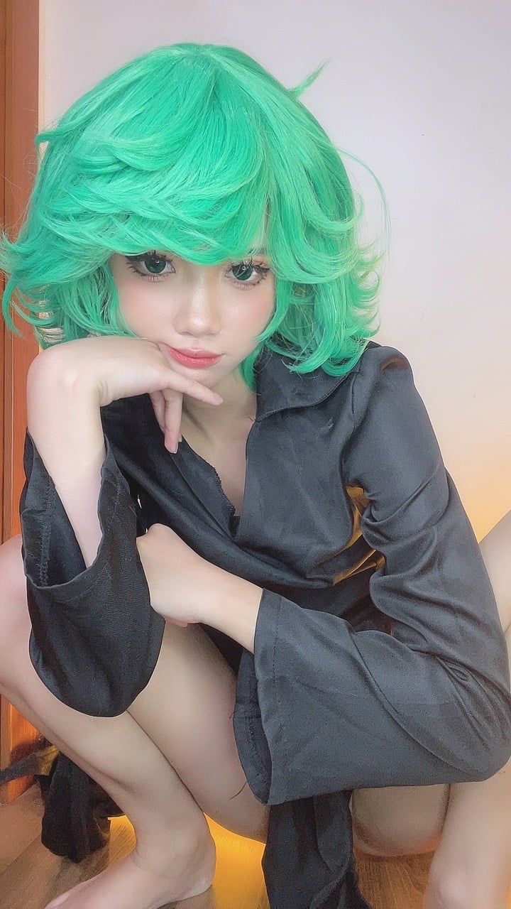 图片[105]-PoppaChan cosplay Tatsumaki – One-Punch Man【128P】 – COSPLAY-御萝部落