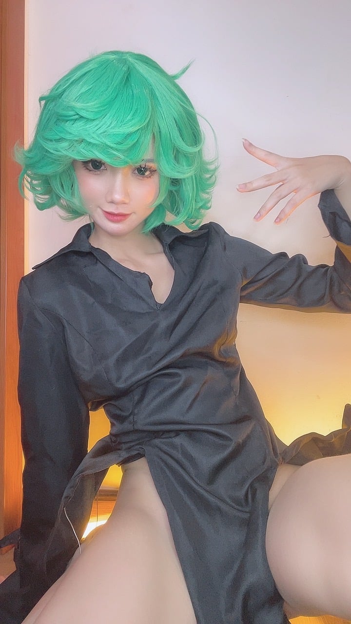 图片[108]-PoppaChan cosplay Tatsumaki – One-Punch Man【128P】 – COSPLAY-御萝部落
