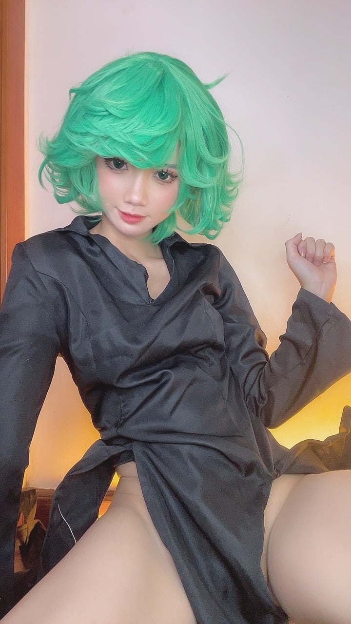图片[109]-PoppaChan cosplay Tatsumaki – One-Punch Man【128P】 – COSPLAY-御萝部落