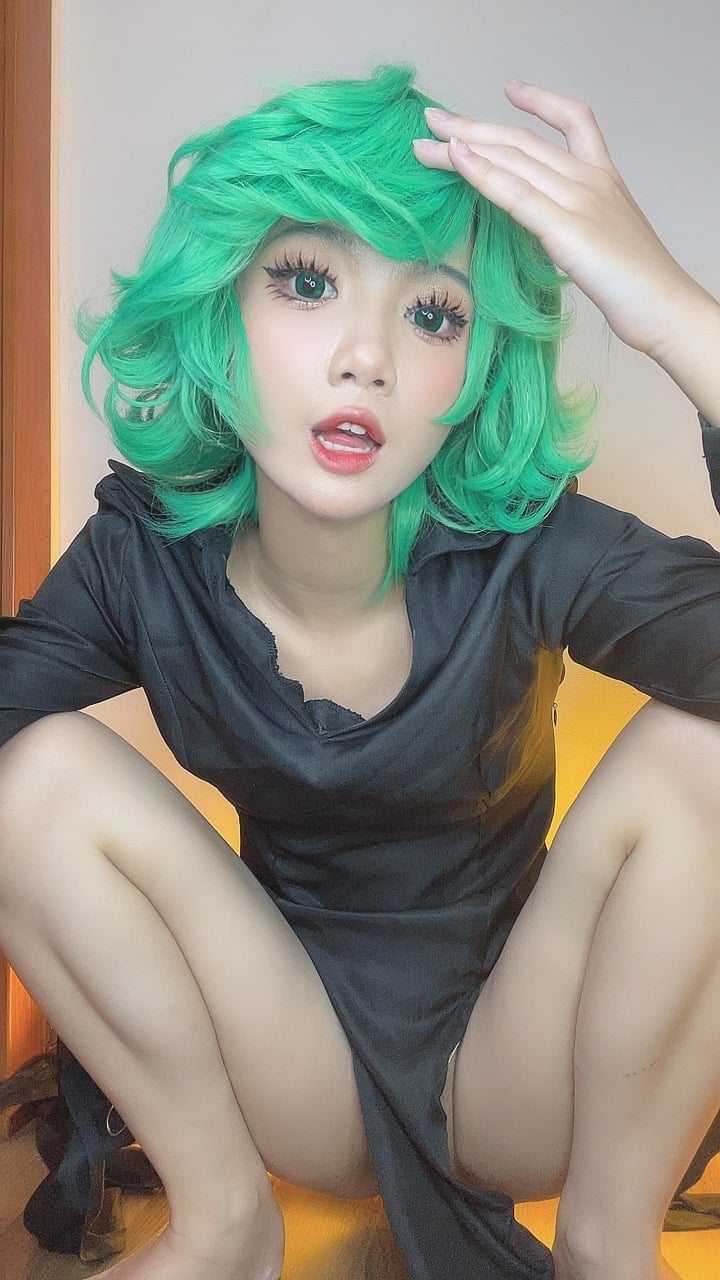 图片[110]-PoppaChan cosplay Tatsumaki – One-Punch Man【128P】 – COSPLAY-御萝部落