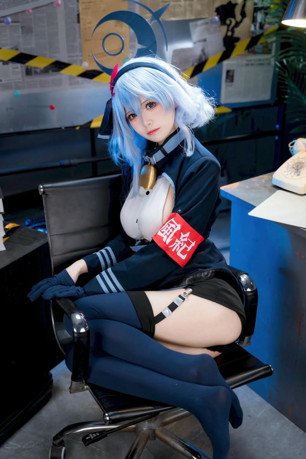 图片[5]-九柒喵 蔚藍檔案 天雨亞子【46P】 – COSPLAY-御萝部落