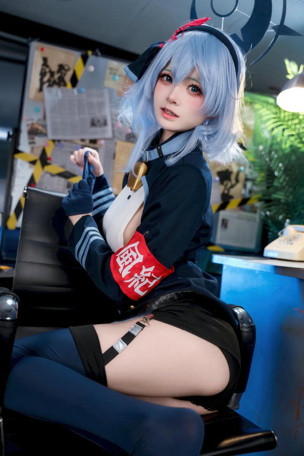 图片[25]-九柒喵 蔚藍檔案 天雨亞子【46P】 – COSPLAY-御萝部落