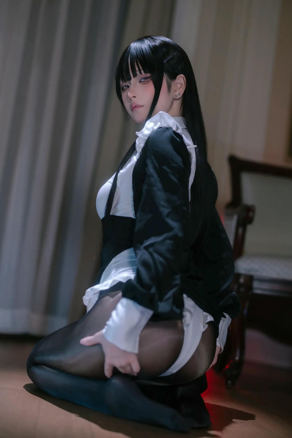 图片[36]-嶼魚 黑絲修女【40P】 – COSPLAY-御萝部落