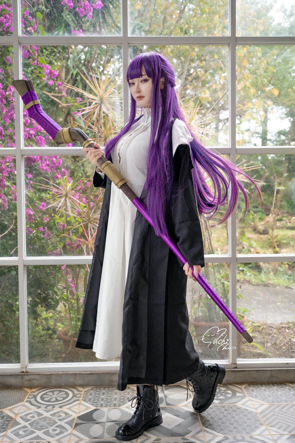 Machi馬吉 cosplay Fern - Sousou no Frieren【59P】 - COSPLAY-御萝部落