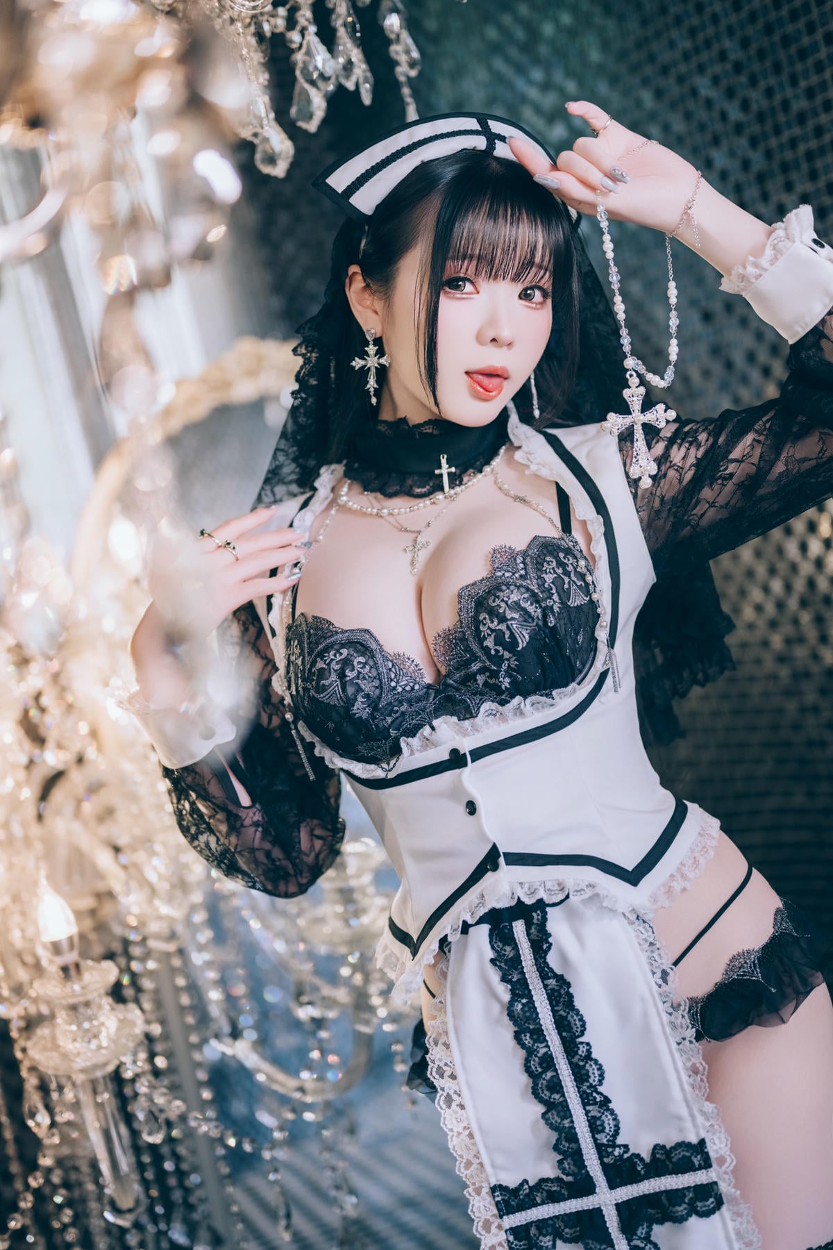 图片[12]-霜月shimo – Holy Church Confession Night【80P】 – COSPLAY-御萝部落