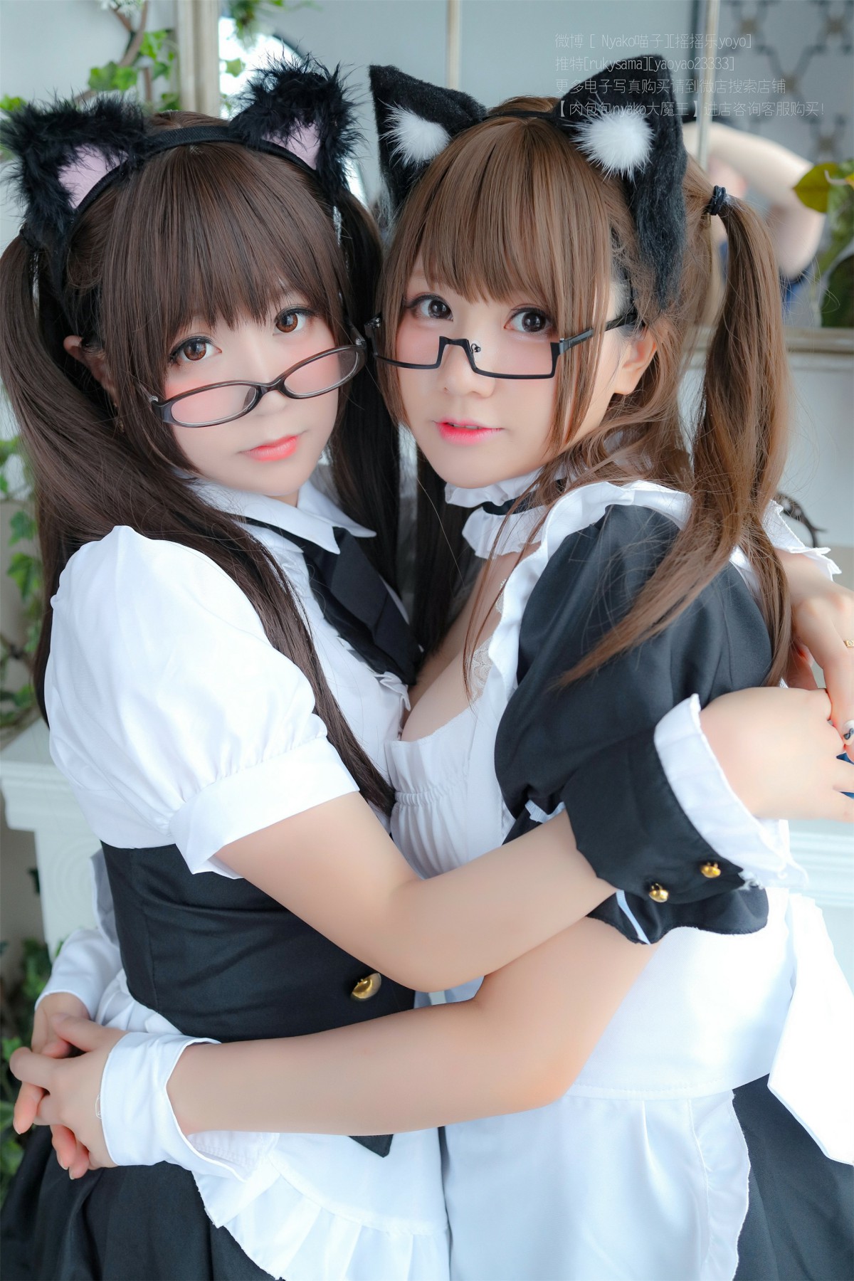 图片[2]-软妹摇摇乐 – 喵子 双人女仆 – COSPLAY-比思部落