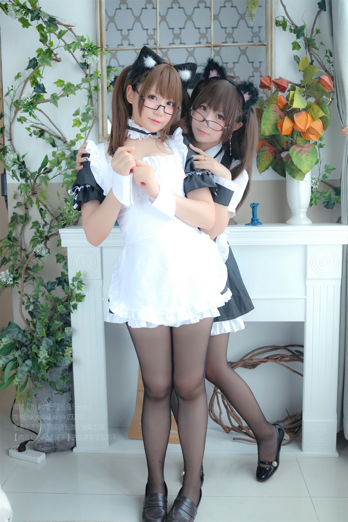 图片[3]-软妹摇摇乐 – 喵子 双人女仆 – COSPLAY-比思部落