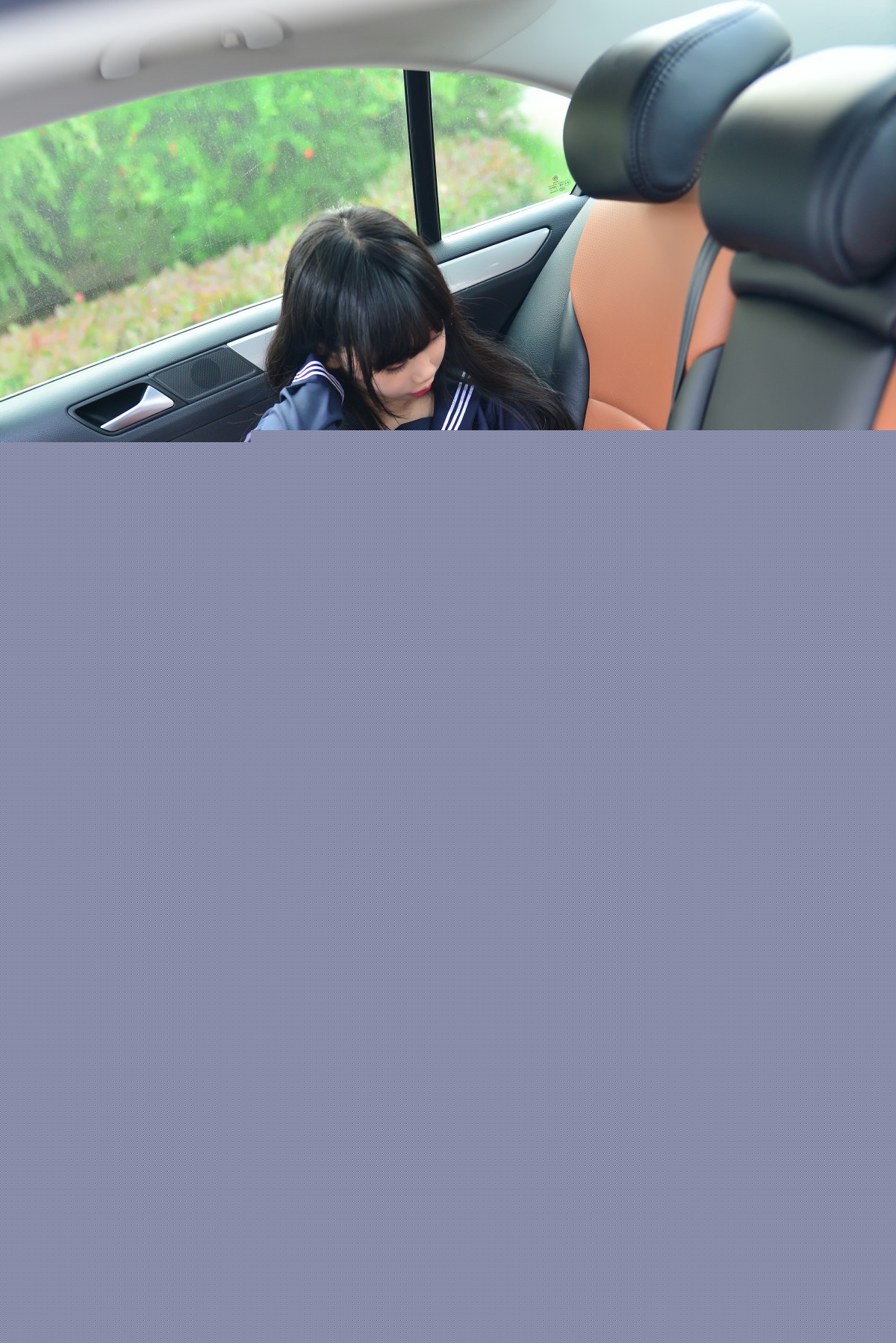 图片[16]-Cos小姐姐雪琪 – 车内JK – COSPLAY-御萝部落