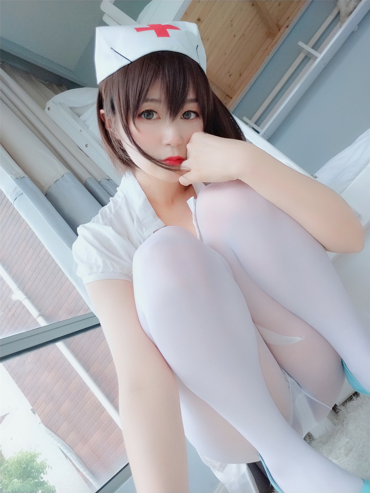 图片[21]-Coser小姐姐白银 – 白丝小护士 – COSPLAY-比思部落