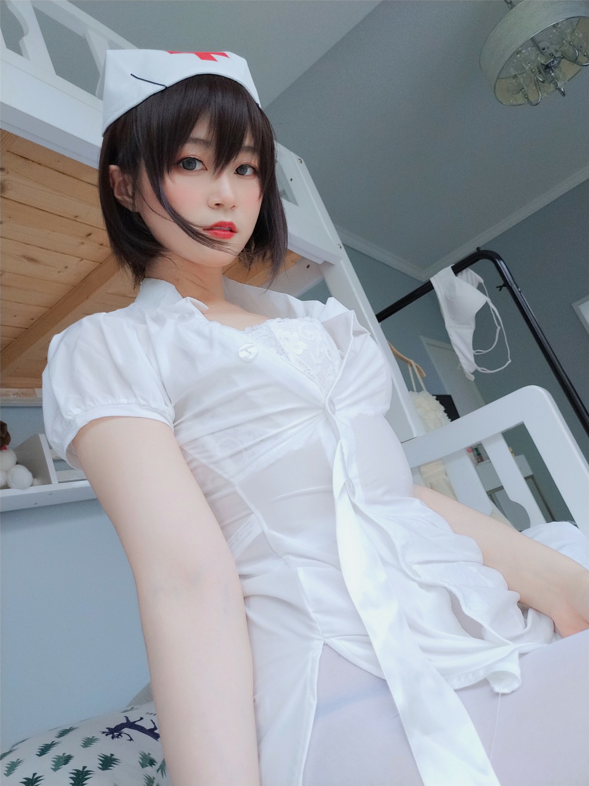 图片[26]-Coser小姐姐白银 – 白丝小护士 – COSPLAY-比思部落