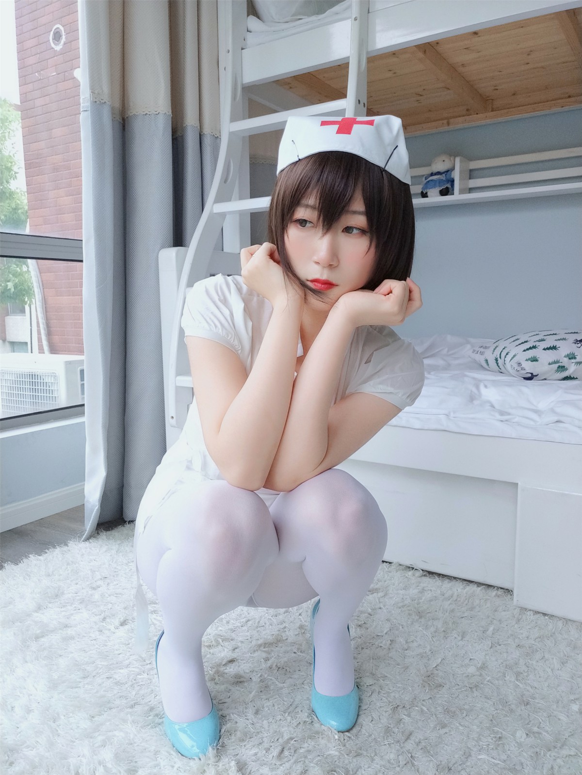 图片[36]-Coser小姐姐白银 – 白丝小护士 – COSPLAY-比思部落