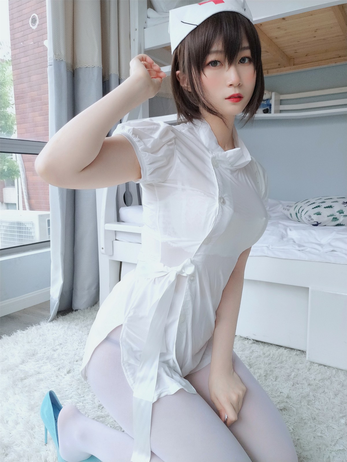 图片[43]-Coser小姐姐白银 – 白丝小护士 – COSPLAY-比思部落
