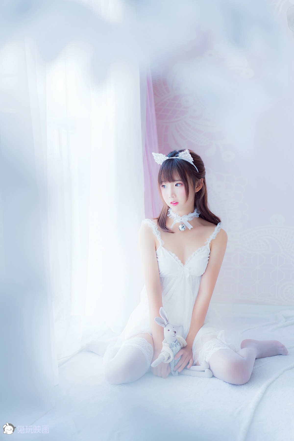 图片[12]-[Cosplay]面饼仙儿 – 吊带睡衣 – COSPLAY-御萝部落