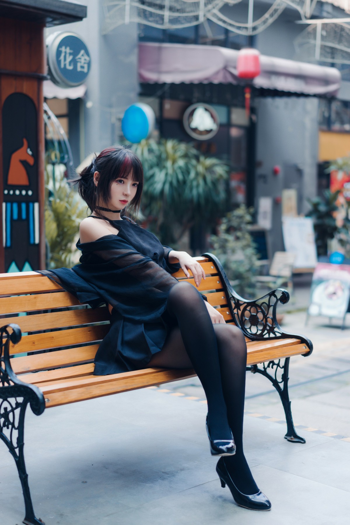 图片[10]-疯猫ss – 黑丝复古 – COSPLAY-御萝部落