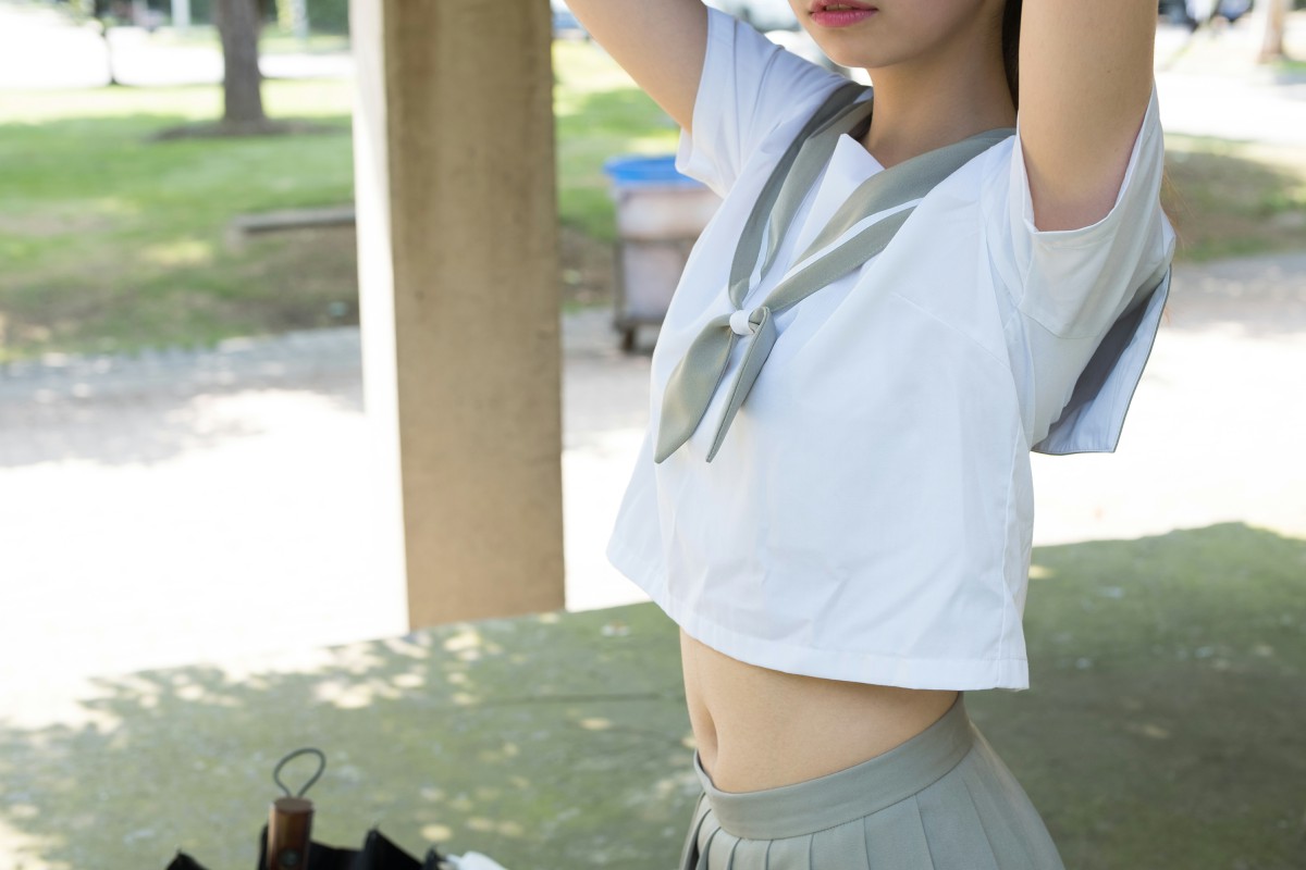 [森萝财团]R15-026JK白丝户外 - COSPLAY-御萝部落